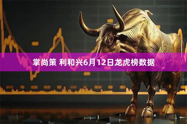 掌尚策 利和兴6月12日龙虎榜数据