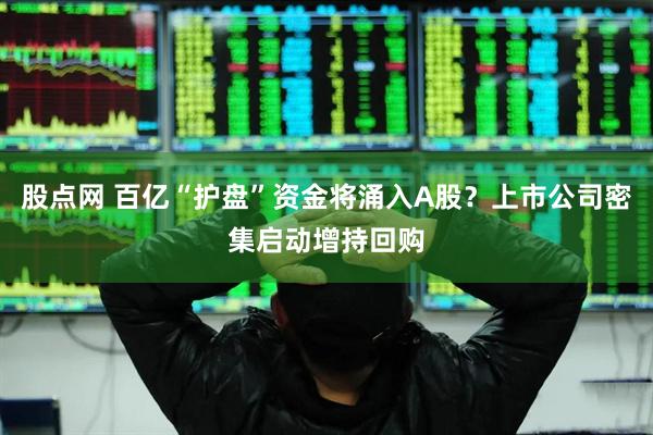 股点网 百亿“护盘”资金将涌入A股？上市公司密集启动增持回购